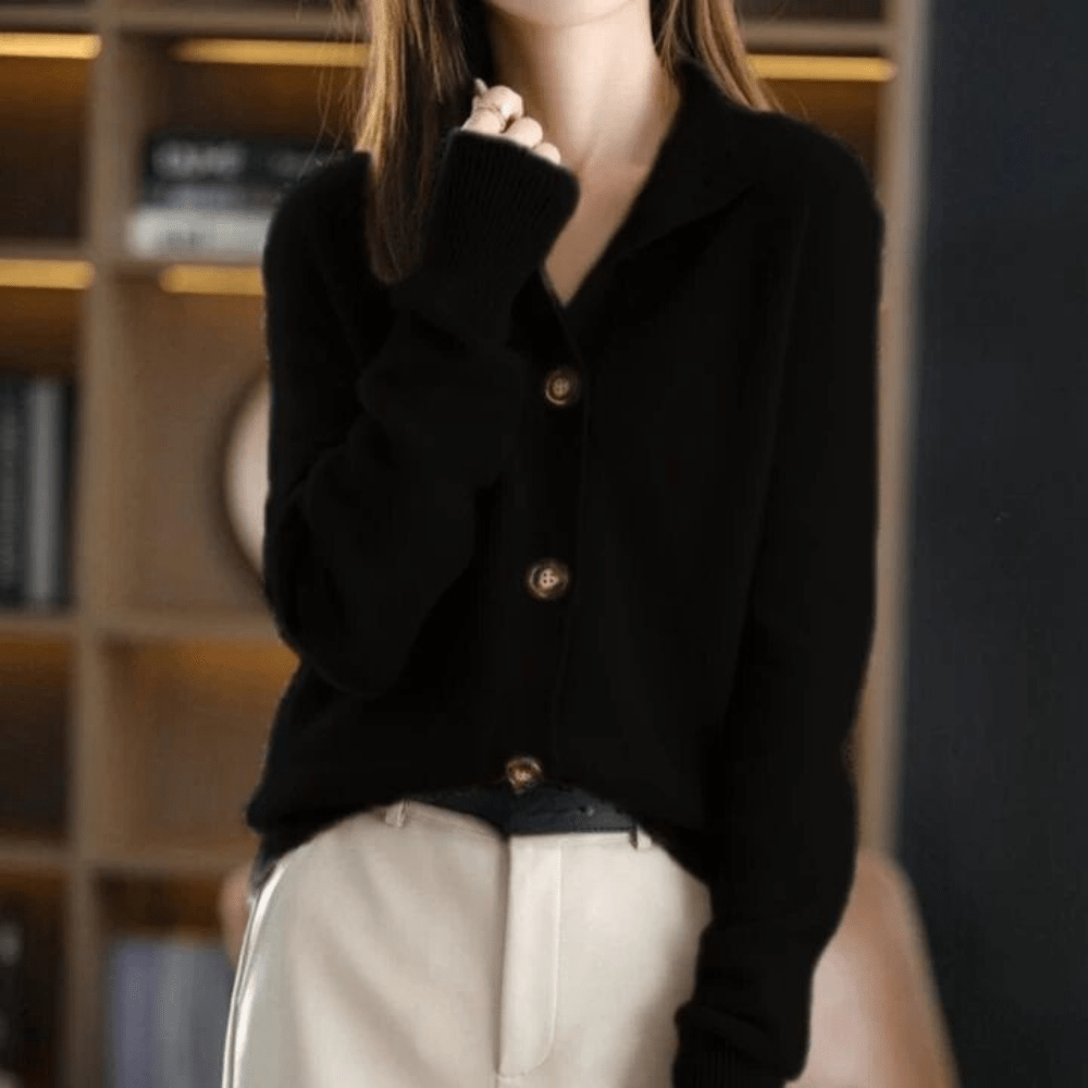 Ivy & Co. | Ultra-Soft Cashmere Knit Cardigan