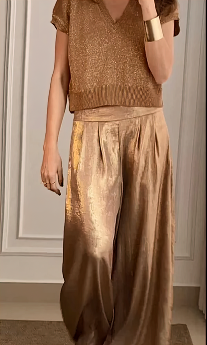 Ivy & Co. | Comfy Pants with a FREE Golden Top