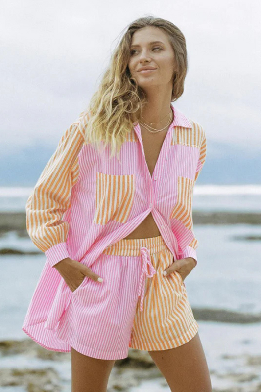 Ivy & Co. | Striped Lounge Set