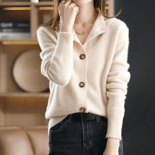 Ivy & Co. | Ultra-Soft Cashmere Knit Cardigan